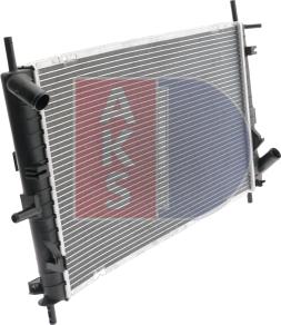 AKS Dasis 090073N - Radiateur, refroidissement du moteur cwaw.fr