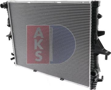 AKS Dasis 040003N - Radiateur, refroidissement du moteur cwaw.fr