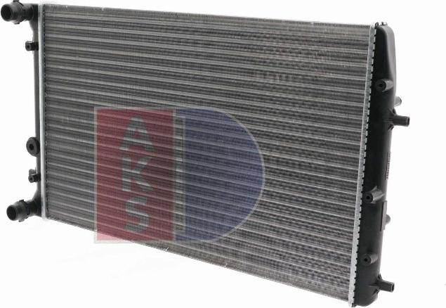 AKS Dasis 040007N - Radiateur, refroidissement du moteur cwaw.fr