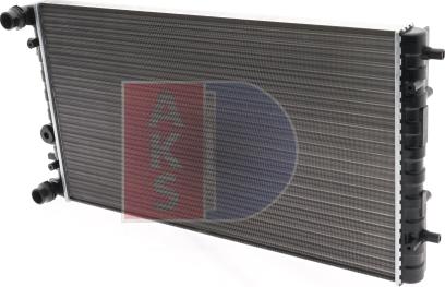 AKS Dasis 040010N - Radiateur, refroidissement du moteur cwaw.fr