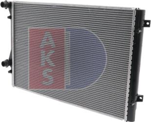 AKS Dasis 040025N - Radiateur, refroidissement du moteur cwaw.fr