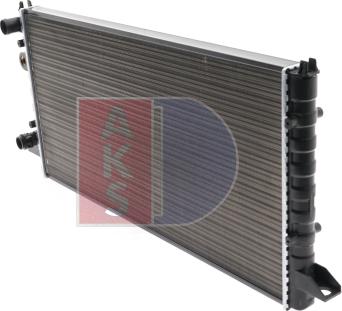 AKS Dasis 041930N - Radiateur, refroidissement du moteur cwaw.fr