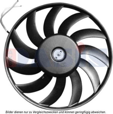 AKS Dasis 048047N - Ventilateur, refroidissement du moteur cwaw.fr