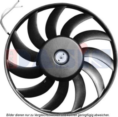 AKS Dasis 048053N - Ventilateur, refroidissement du moteur cwaw.fr