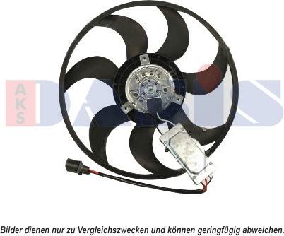 AKS Dasis 048066N - Ventilateur, refroidissement du moteur cwaw.fr