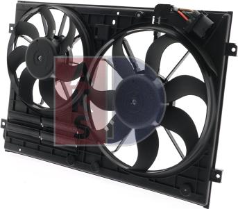 AKS Dasis 048107N - Ventilateur, refroidissement du moteur cwaw.fr