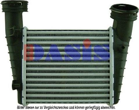 AKS Dasis 047280N - Intercooler, échangeur cwaw.fr