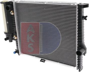 AKS Dasis 050950N - Radiateur, refroidissement du moteur cwaw.fr