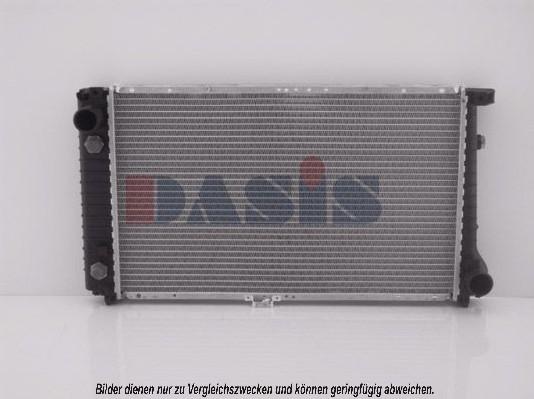 AKS Dasis 050970N - Radiateur, refroidissement du moteur cwaw.fr