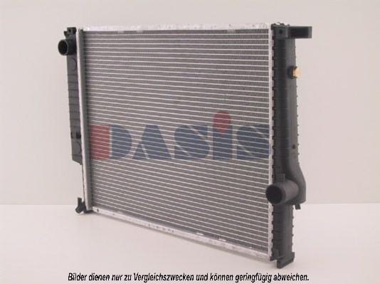 AKS Dasis 050620N - Radiateur, refroidissement du moteur cwaw.fr