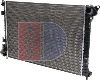 AKS Dasis 050035N - Radiateur, refroidissement du moteur cwaw.fr