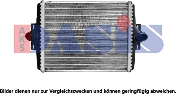 AKS Dasis 050070N - Radiateur, refroidissement du moteur cwaw.fr