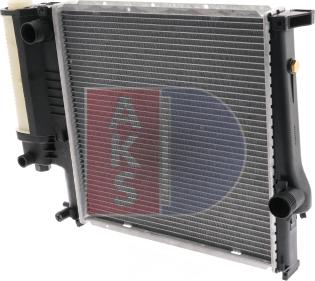 AKS Dasis 050310N - Radiateur, refroidissement du moteur cwaw.fr