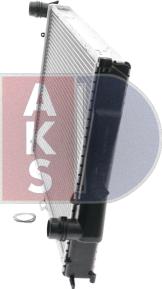 AKS Dasis 051930N - Radiateur, refroidissement du moteur cwaw.fr