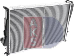 AKS Dasis 051930N - Radiateur, refroidissement du moteur cwaw.fr