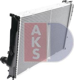 AKS Dasis 051930N - Radiateur, refroidissement du moteur cwaw.fr