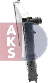 AKS Dasis 051930N - Radiateur, refroidissement du moteur cwaw.fr