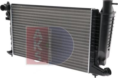 AKS Dasis 060420N - Radiateur, refroidissement du moteur cwaw.fr