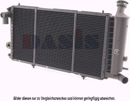 AKS Dasis 060540N - Radiateur, refroidissement du moteur cwaw.fr