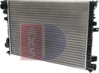 AKS Dasis 060650N - Radiateur, refroidissement du moteur cwaw.fr