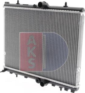 AKS Dasis 060046N - Radiateur, refroidissement du moteur cwaw.fr