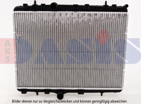 AKS Dasis 060051N - Radiateur, refroidissement du moteur cwaw.fr