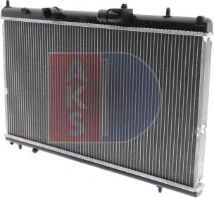 AKS Dasis 060058N - Radiateur, refroidissement du moteur cwaw.fr