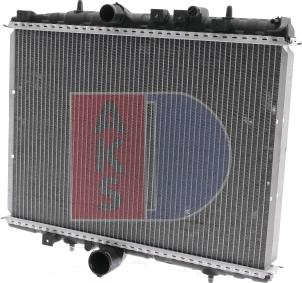 AKS Dasis 060006N - Radiateur, refroidissement du moteur cwaw.fr