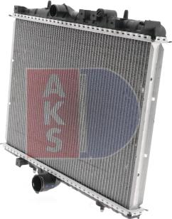 AKS Dasis 060006N - Radiateur, refroidissement du moteur cwaw.fr