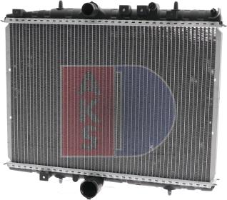 AKS Dasis 060006N - Radiateur, refroidissement du moteur cwaw.fr