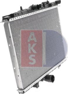 AKS Dasis 060006N - Radiateur, refroidissement du moteur cwaw.fr