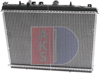 AKS Dasis 060006N - Radiateur, refroidissement du moteur cwaw.fr