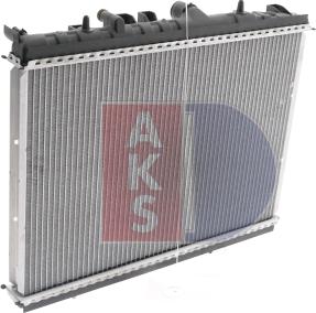 AKS Dasis 060006N - Radiateur, refroidissement du moteur cwaw.fr