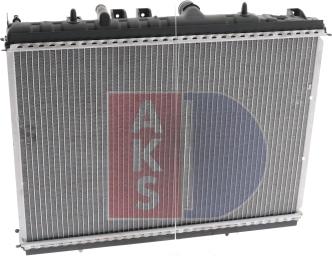 AKS Dasis 060006N - Radiateur, refroidissement du moteur cwaw.fr