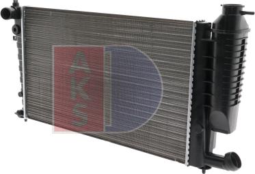 AKS Dasis 060002N - Radiateur, refroidissement du moteur cwaw.fr