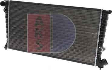 AKS Dasis 060016N - Radiateur, refroidissement du moteur cwaw.fr