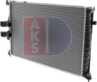 AKS Dasis 060012N - Radiateur, refroidissement du moteur cwaw.fr