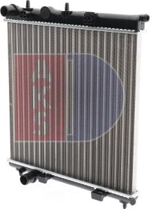 AKS Dasis 060034N - Radiateur, refroidissement du moteur cwaw.fr