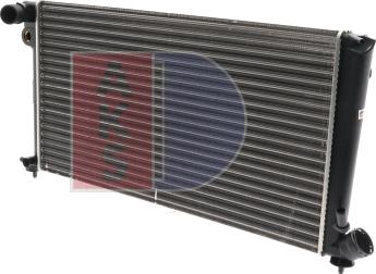 AKS Dasis 060032N - Radiateur, refroidissement du moteur cwaw.fr