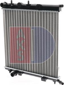 AKS Dasis 060029N - Radiateur, refroidissement du moteur cwaw.fr