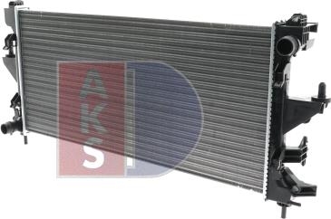 AKS Dasis 060022N - Radiateur, refroidissement du moteur cwaw.fr