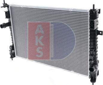 AKS Dasis 060073N - Radiateur, refroidissement du moteur cwaw.fr