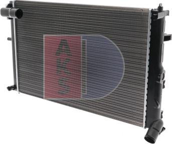 AKS Dasis 060800N - Radiateur, refroidissement du moteur cwaw.fr