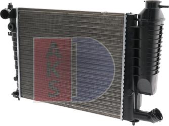 AKS Dasis 061010N - Radiateur, refroidissement du moteur cwaw.fr