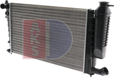 AKS Dasis 061190N - Radiateur, refroidissement du moteur cwaw.fr