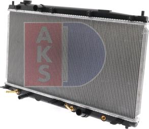 AKS Dasis 010026N - Radiateur, refroidissement du moteur cwaw.fr