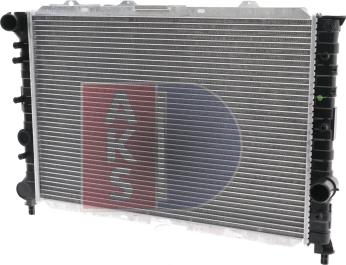 AKS Dasis 010340N - Radiateur, refroidissement du moteur cwaw.fr