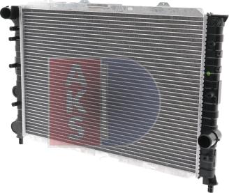 AKS Dasis 010340N - Radiateur, refroidissement du moteur cwaw.fr