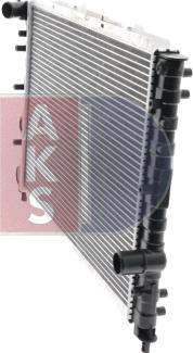 AKS Dasis 010340N - Radiateur, refroidissement du moteur cwaw.fr