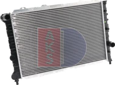 AKS Dasis 010340N - Radiateur, refroidissement du moteur cwaw.fr